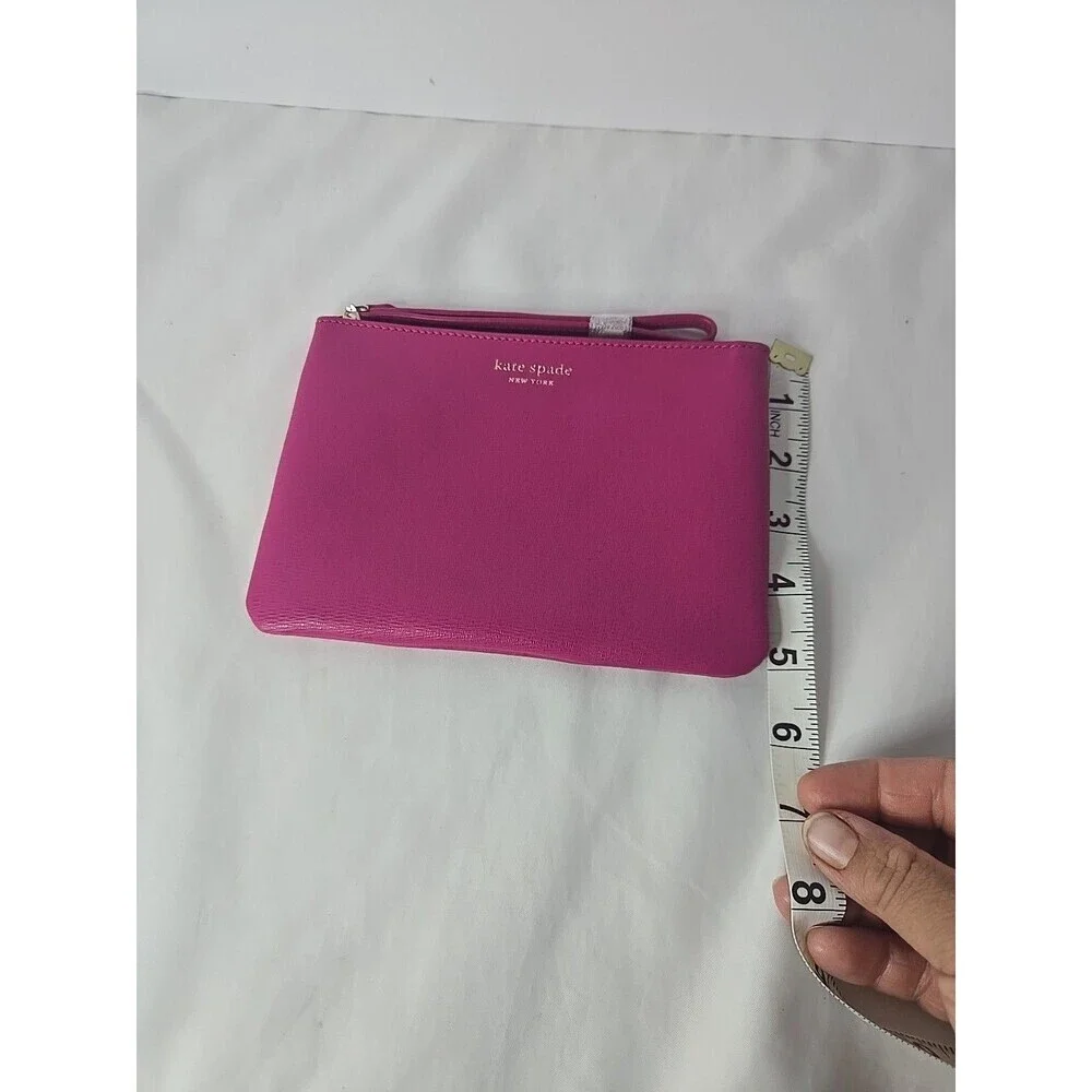 Kate Spade Keaton Pouch Wristlet Dark Magenta